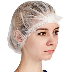 Шапочки одноразовые Боне, производства Турция (100шт/упак)