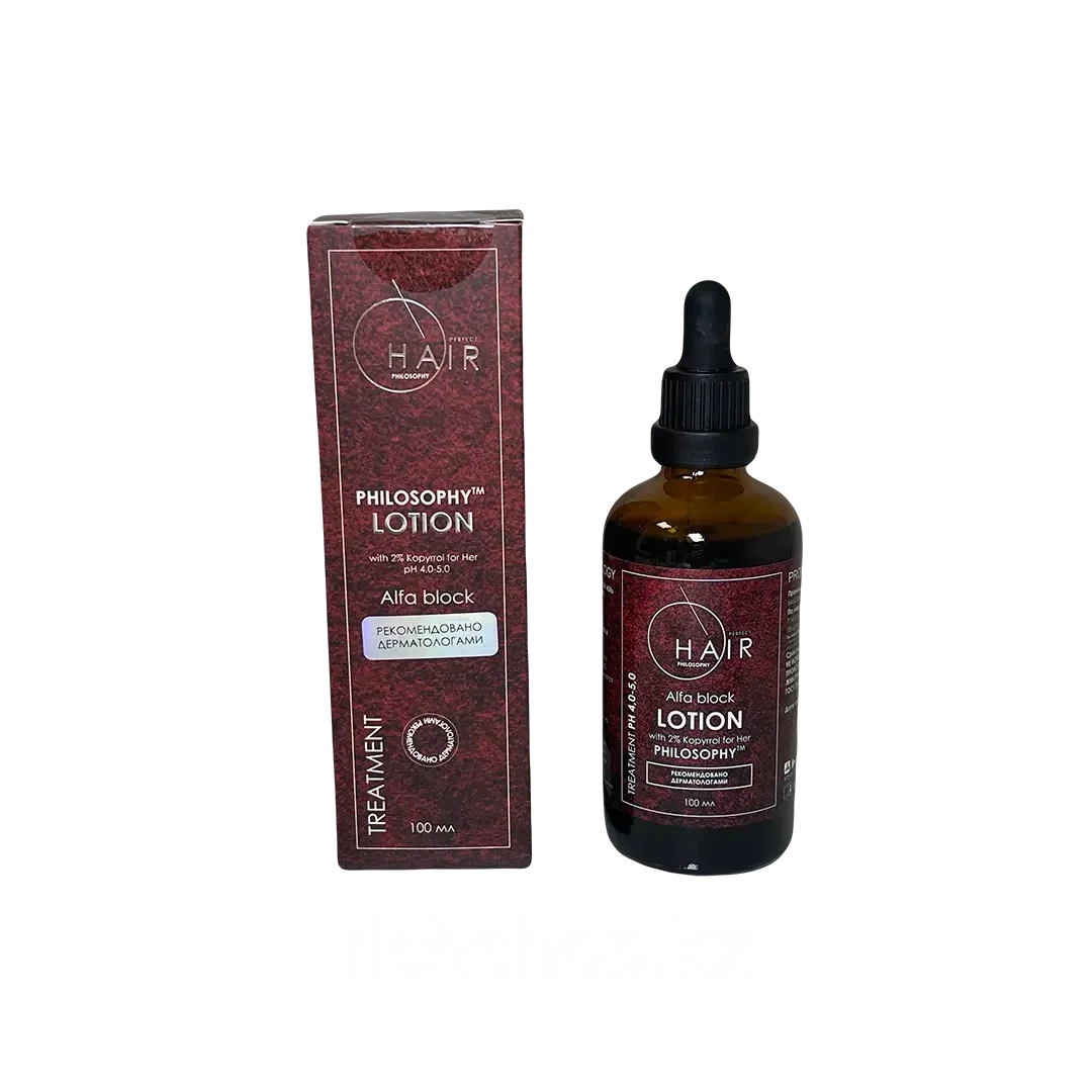 Philosophy Лосьон против выпадения волос с 2% Koryrrol / Alfa Block Lotion With 2% Kopyrrol For Her 100 мл