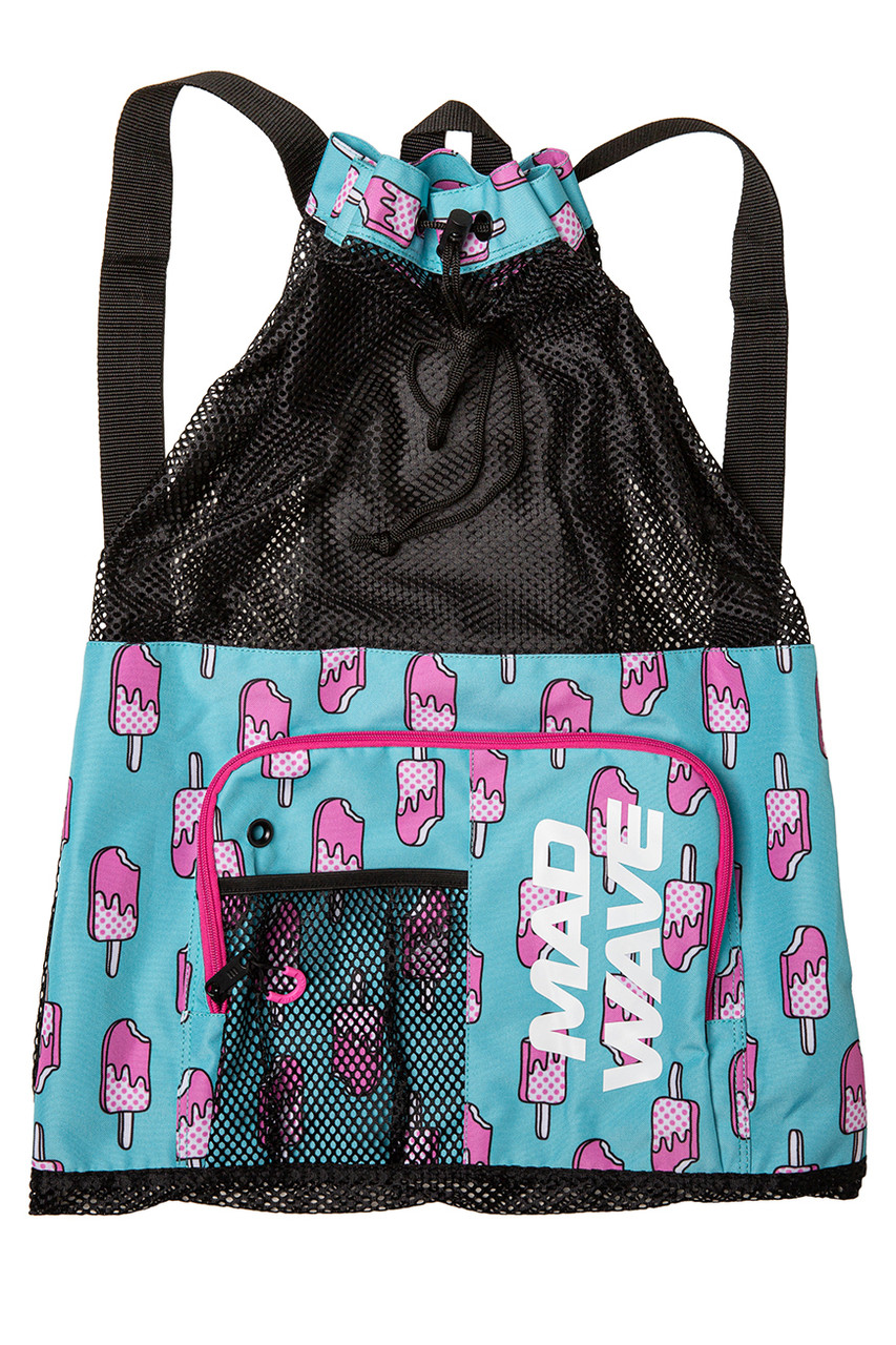 Рюкзак-сетка для инвентаря Mad Wave Vent dry bag azure 65х50 см, фото 1