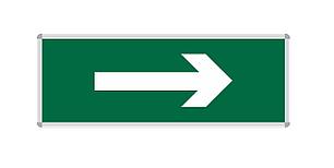 ПИКТОГРАММА "СТРЕЛКА" для LED ДБА EXIT 330x120 MEGALIGHT