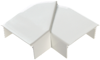 Угол плоский изменяемый для кабельного канала 40х20