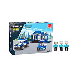 Игровой конструктор Keyixing 23509 ПОЛИЦИЯ (231 дет.)