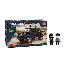 Игровой конструктор Keyixing 23512 ПОЛИЦИЯ (212 дет.)