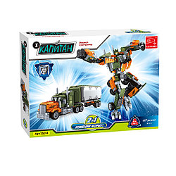 Игровой конструктор Keyixing 25814 КАПИТАН (607 дет)