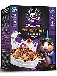 Фруктово-злаковые колечки 225г. Завтрак, б/сахара, б/глютена/12