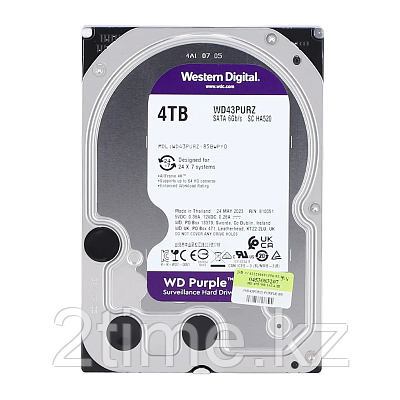 TVT WD43PURZ, 4Tb Жесткий диск West Digital