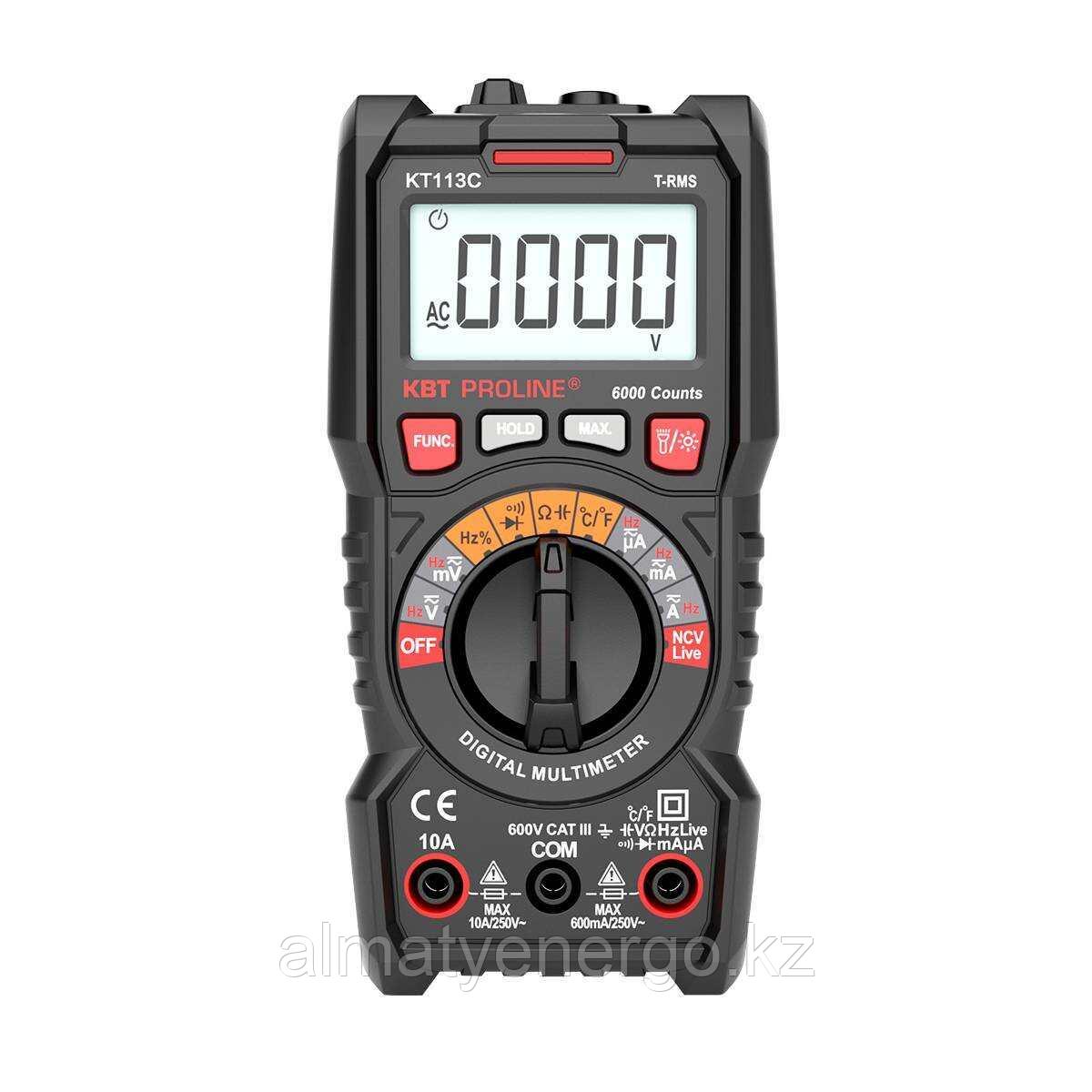 Мультиметр цифровой KT 113С серия PROLINE