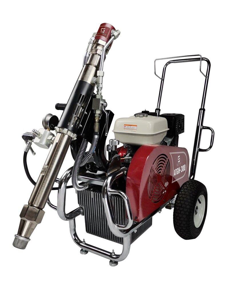 Установка безвоздушного распыления SOTEX ATGH-300® с бензиновым мотором Honda - фото 1 - id-p121201304