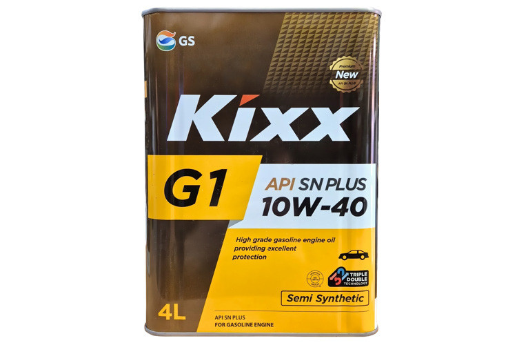 Масло моторное KIXX G1 10w40 4л. (ж/б), фото 1