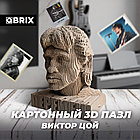 Картонный 3D конструктор Виктор Цой