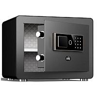 Сейф DELI "ET570" электронный замок + ключ, 380х290х300 мм, 13,3 кг, черный