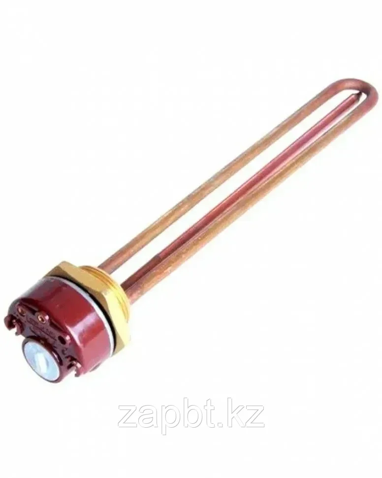 Тэн с терморегулятором  1.5 кВт (1500W) 220V, RDT TWC 1 1/4 (42мм) L290мм, Thermowatt (Италия)