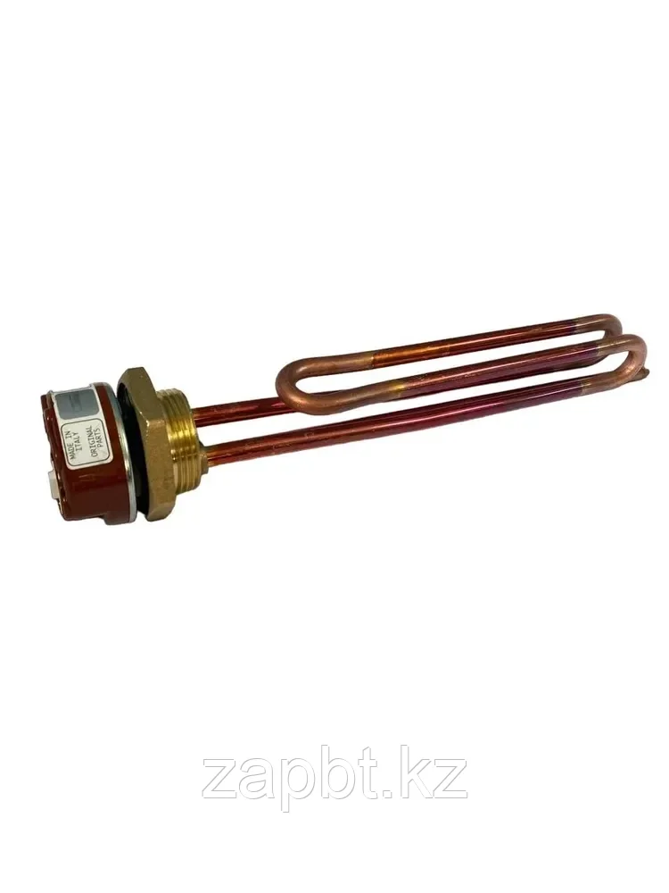 Тэн с терморегулятором  2 кВт (2000W) 220V, RCT TW3 анод М6, 1 1/4 (42мм) L200+260мм, Thermowatt (Италия)