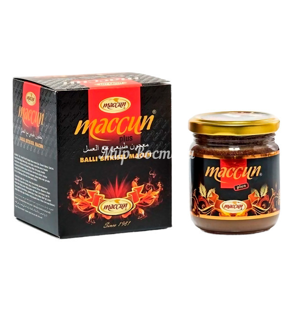 Maccun Plus Афродизиак - Эпимедиумная паста для Султанов (240 г)
