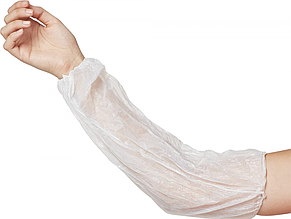 Нарукавники одноразовые флизелиновые (спанбонд), 100 шт