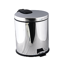 Урна педальная на 20л из нержавеющей стали, пр-во Турция