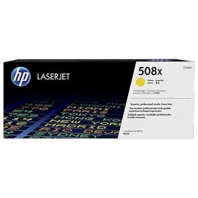 - Картридж лазерный HP LaserJet 508X CF362XC, желтый, Color LaserJet Enterprise M552/553/557