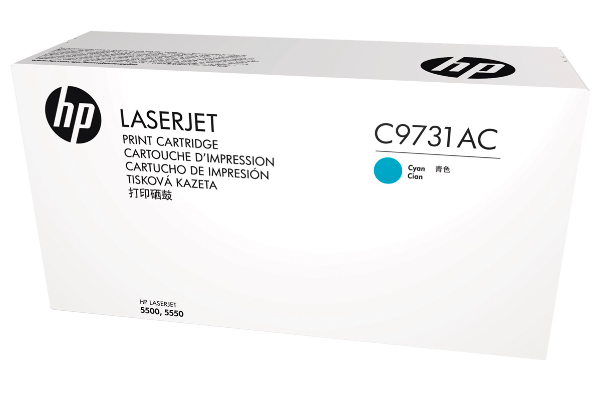 hp Картридж лазерный НP C9731AC Cyan