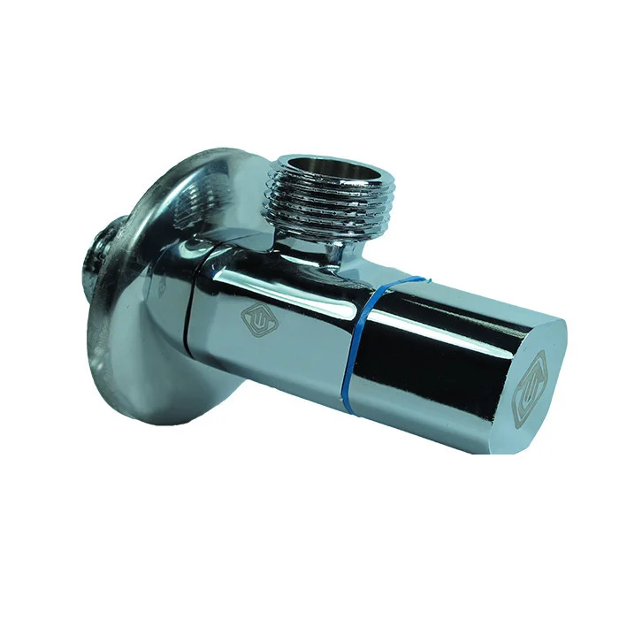 Кран угловой хромированный нр/нр 1/2"X1/2"   PICKS