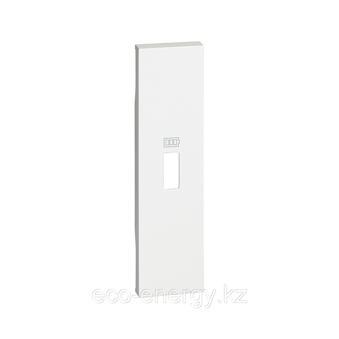 USB 1 зарядтау құрылғыларына арналған Bticino KW10C Living Now алдыңғы панелі модуль ақ