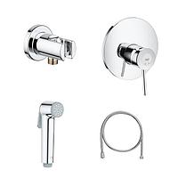 Гигиенический набор BauClassic 124434 хром GROHE