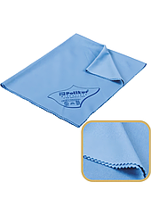 Тряпка-микрофибра для стекла и других гладких поверхностей Polikur Universal, 12шт/упаковка