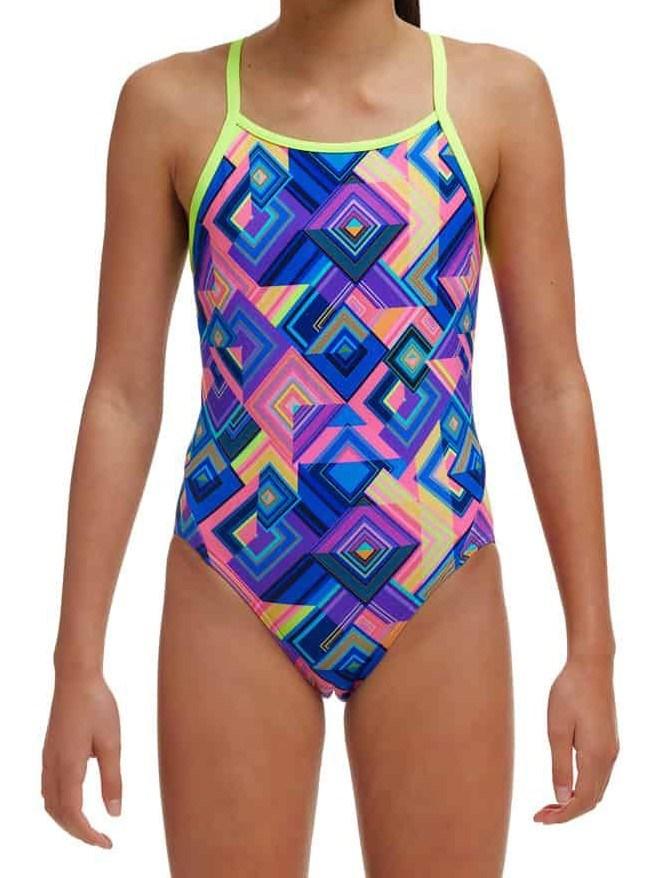 Funkita купальник подростковый Be Square