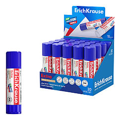 Клей-карандаш ErichKrause Extra, 15г (в коробке-дисплее по 20 шт.)