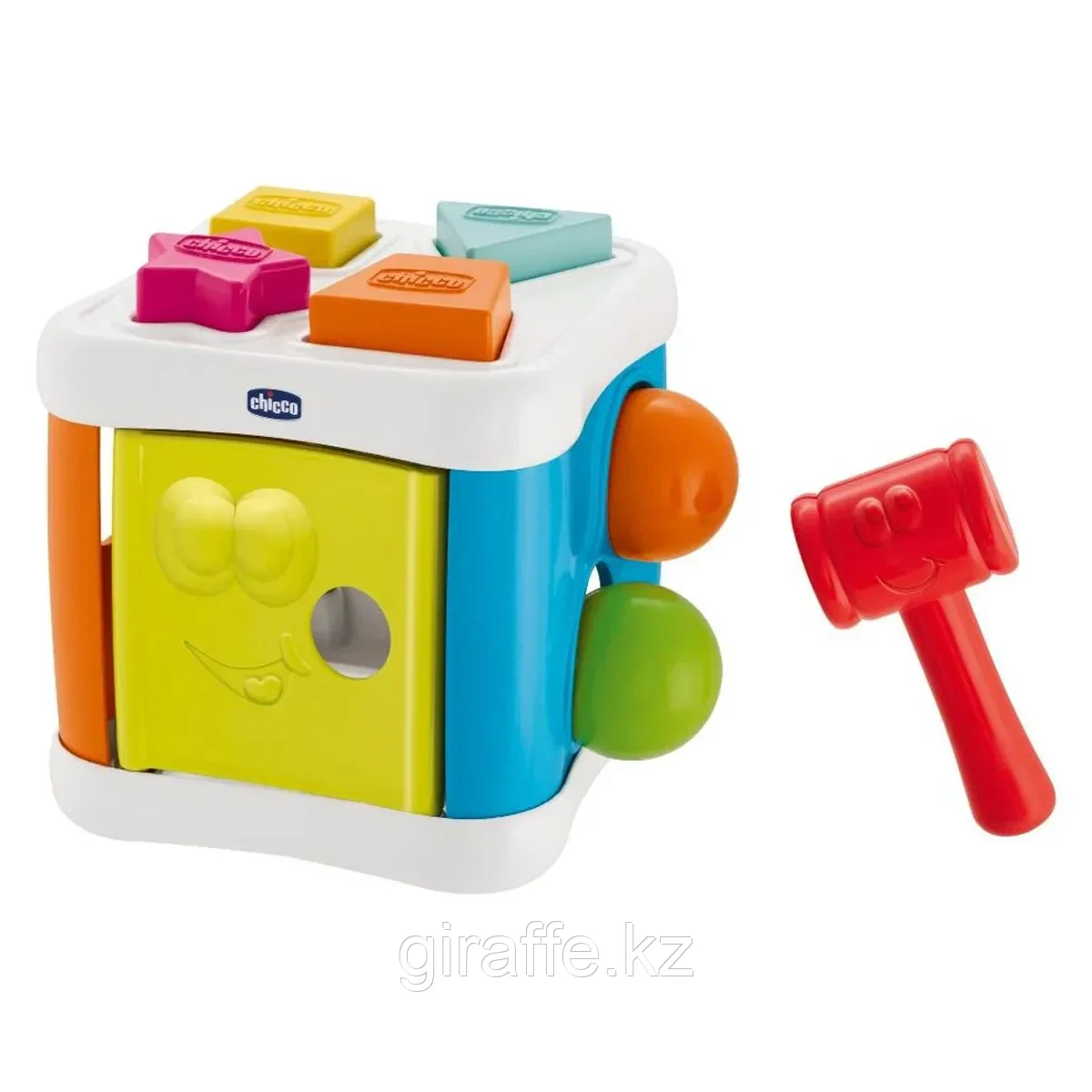 Chicco: Игрушка-сортер 2 в 1 Кубик 10м+, фото 1