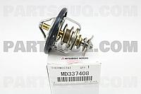 MD337408, MN187250, Термостат MITSUBISHI L200 KB5T, V-2.4 4G64, 56-82°C, JAPAN