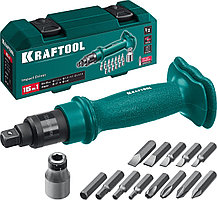 KRAFTOOL  ID-15 15 предм., Ударно-поворотная отвертка (25550-H10_z01)