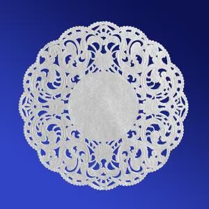 Салфетка ажурная бумажная 26 см
