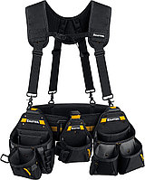 KRAFTOOL  KBS-5 в комплекте: пояс монтажника, подтяжки и 3 сумки, пояс монтажника (38760-5)