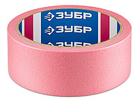 ЗУБР №200 36 мм х 25 м, для деликатных и недавно окрашенных поверхностей, малярная лента, Профессионал