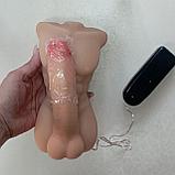 Мужской торс с пенисом с вибрацией, фото 6