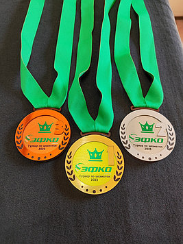 Корпоративные спортивные медали на заказ