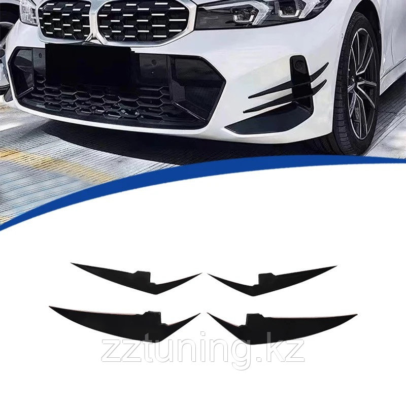 Накладка на передний бампер Bmw 3 G20 LCI