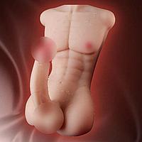 Мужской торс с пенисом 34 см