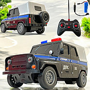 Jy-4014 Уаз ДПС 102 на р/у 4 функции 35*14см, фото 3