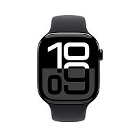 Смарт-часы Apple Watch Series 10 GPS 46mm Jet Black Al Case with Black Sport Band