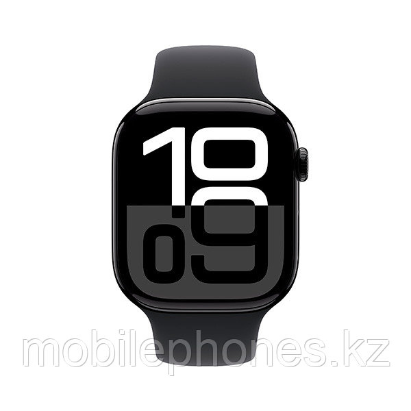Смарт-часы Apple Watch Series 10 GPS 42mm Jet Black Al Case with Black Sport Band, фото 1