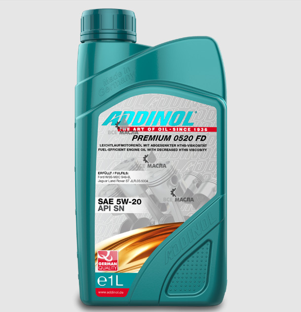 ADDINOL PREMIUM 0520 FD SAE 5W-20 1L