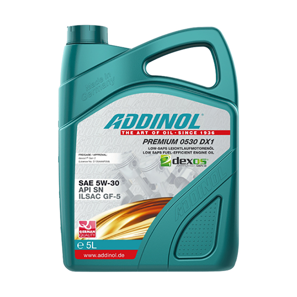 ADDINOL PREMIUM 0530 DX1 SAE 5W-30 5L, фото 1