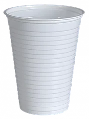 Стакан пластиковый 0,2 (белый)