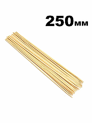 Шпажки деревянные, 60шт (25см длина)