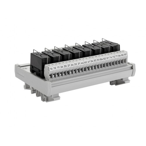 Релейный модуль двойной RMG-8 (24V AC-DC 10 A.) (упак 1 шт)