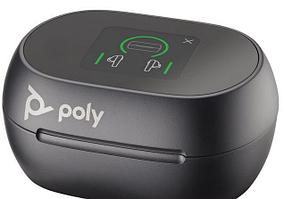 Наушники Poly VOYAGER FREE 60+ UC WITH TOUCHSCREEN CHARGE CASE, (COMPUTER, MOBILE & 3.5MM)/USB-C/WIRELESS