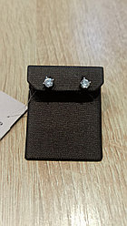 Пусеты с фианитом / 5 мм ( пр. Абая 141 )
