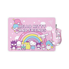 Игровой комплект мышь и коврик Razer DeathAdder Essential & Goliathus, Hello Kitty and Friends Editi