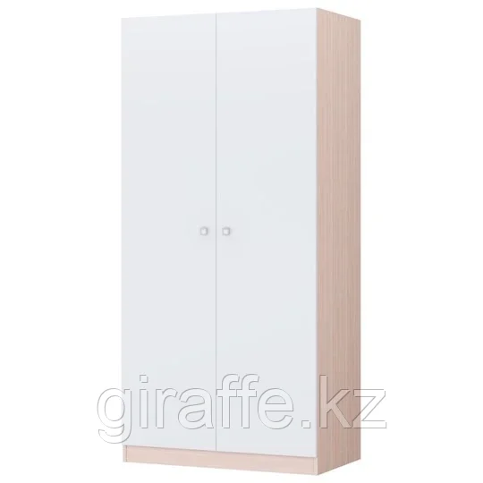 Шкаф двухсекционный Polini kids "Simple" с 1 ящиком